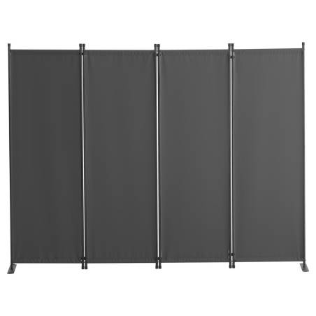 Kambario pertvara, 4 panelių, pilka0