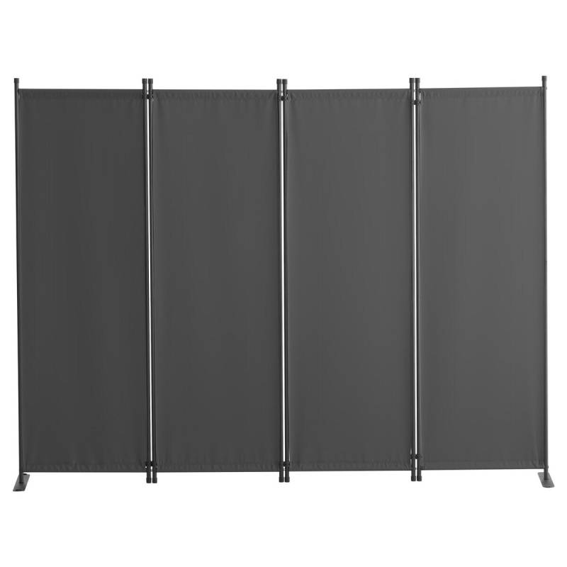 Kambario pertvara, 4 panelių, pilka0