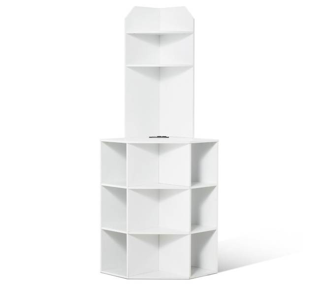 Kampinė spintelė su įmontuota įkrovimo stotimi8