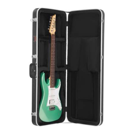 Elektrinės gitaros dėklas su užraktu ir raktu0