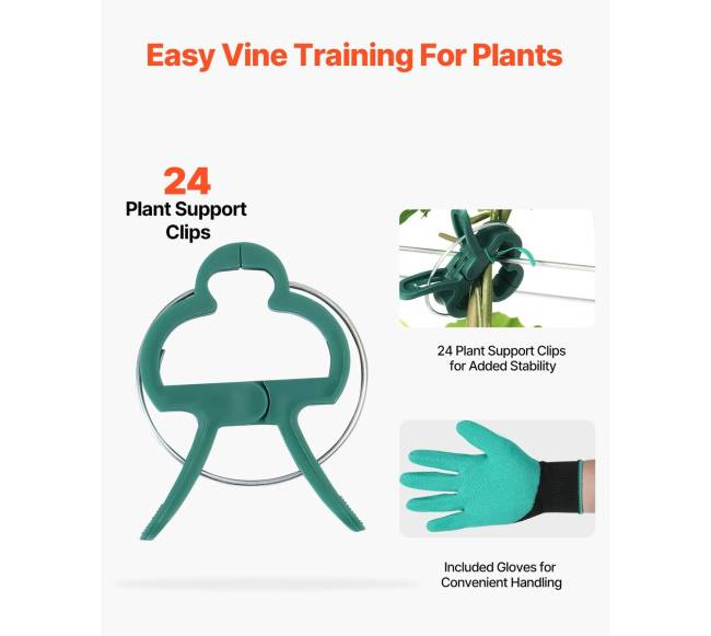 Sulankstomas agurkų treliažas sodo 90 x 140 cm4