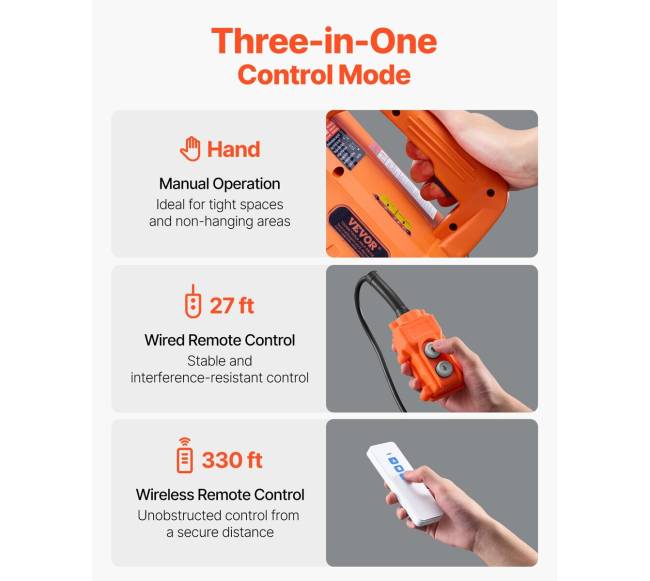 3-in-1 elektrinis keltuvas su nuotoliniu valdymu2