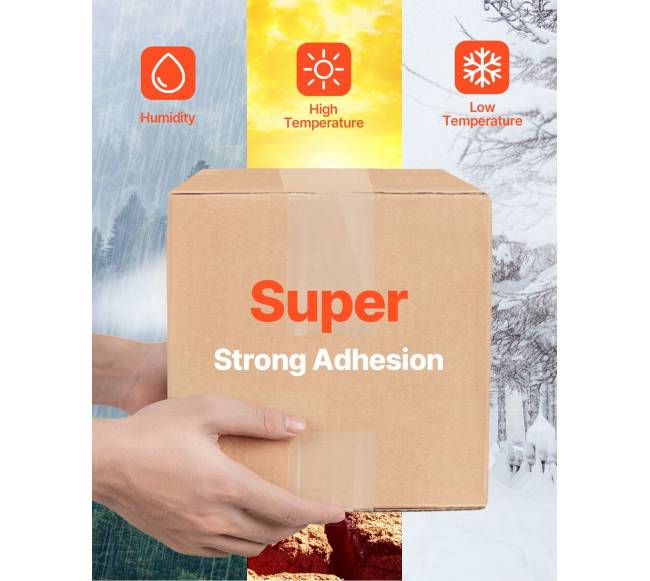 Pakavimo juosta su laikikliu 6 vnt. 23m 2.7 mil2