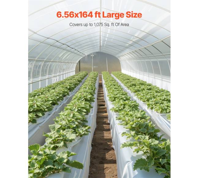 Storas polietileno plėvelės ritinys pilkas 2 x 50 m2