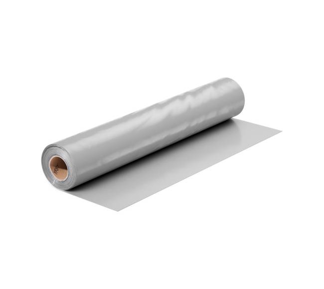 Storas polietileno plėvelės ritinys pilkas 2 x 50 m8