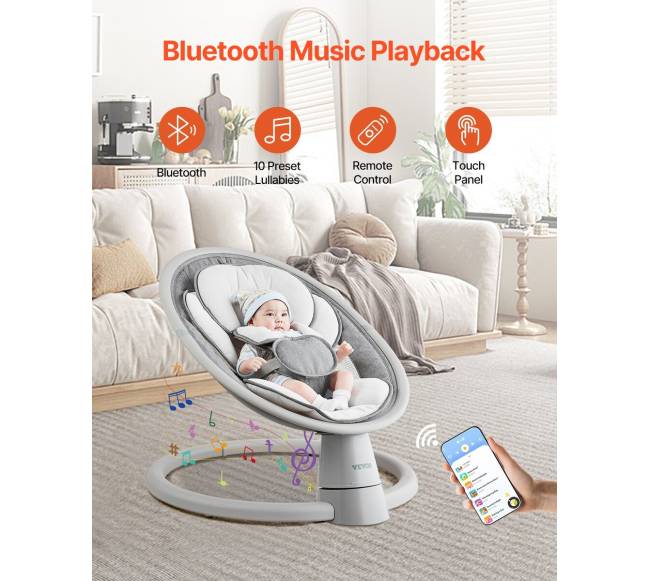 Kūdikio kėdutė su 5 greičiais1