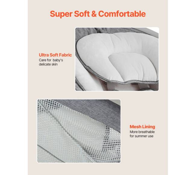 Kūdikio kėdutė su 5 greičiais4