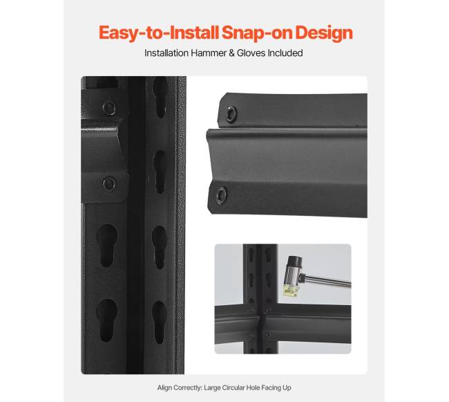 5 lentynų sandėliavimo stelažas garažui5