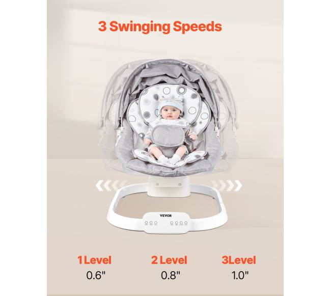 Kūdikio supynės su nuotolinio valdymo pultu2