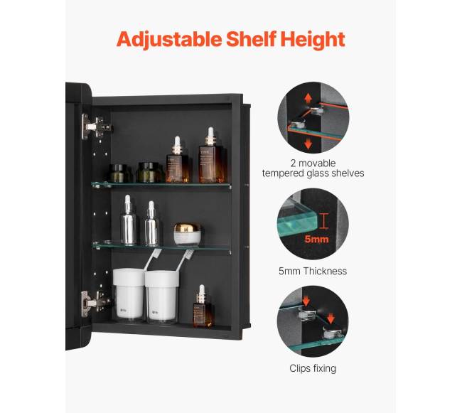 Medicininė spintelė su veidrodžiu2