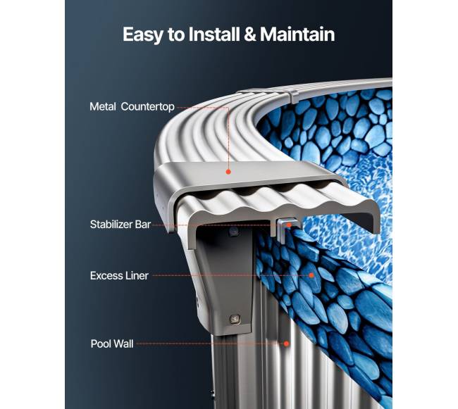 Apvalus baseino įklotas 914 cm, 147 cm aukščio3