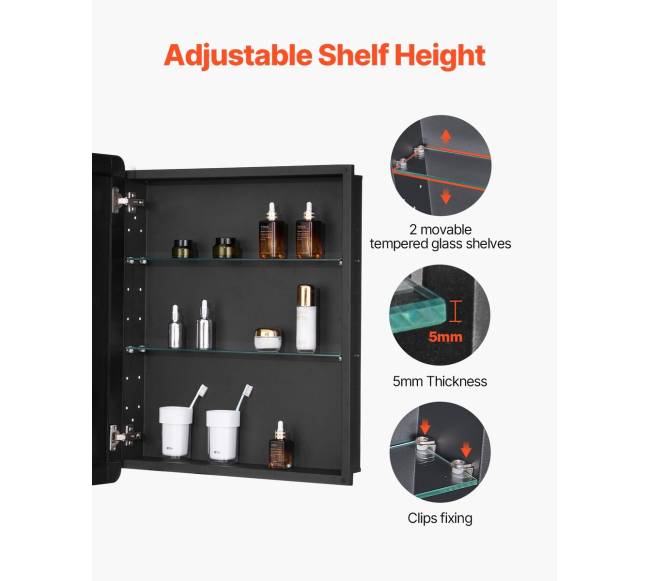 Veidrodinė vaistinėlė 61 cm x 76 cm2