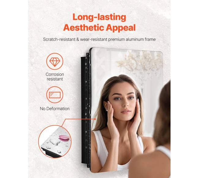 Veidrodinė vaistinėlė 61 cm x 76 cm3