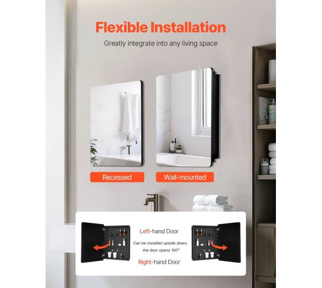 Veidrodinė vaistinėlė 61 cm x 76 cm4