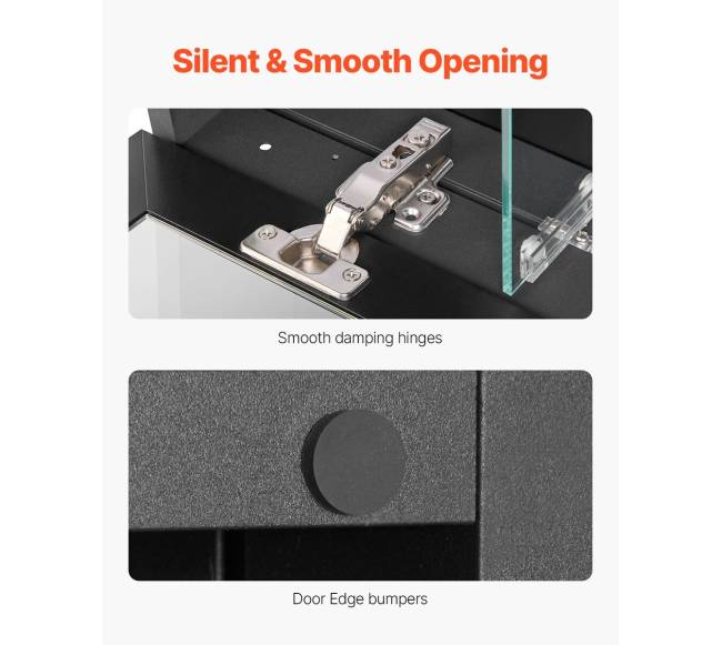 Veidrodinė vaistinėlė 61 cm x 76 cm5