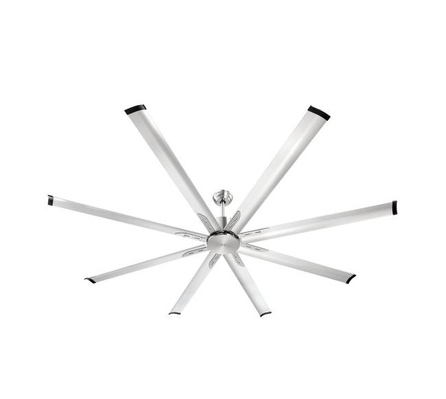 213 cm aliuminio lubų ventiliatorius be šviesos0