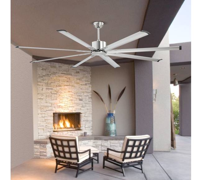 213 cm aliuminio lubų ventiliatorius be šviesos7