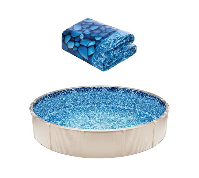 Apvalus baseino įdėklas 10m unibead tipo0