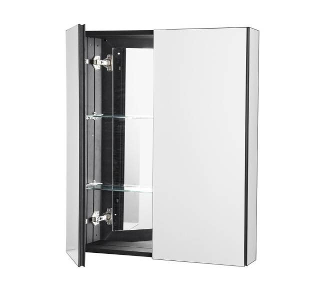 Vaistų spintelė su veidrodžiu ir lentynomis10