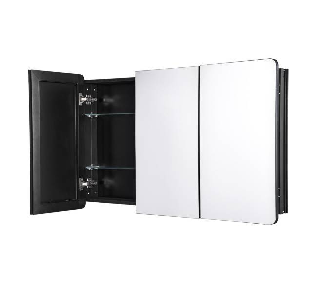 Vaistų spintelė su veidrodžiu ir reguliuojamomis lentynomis0