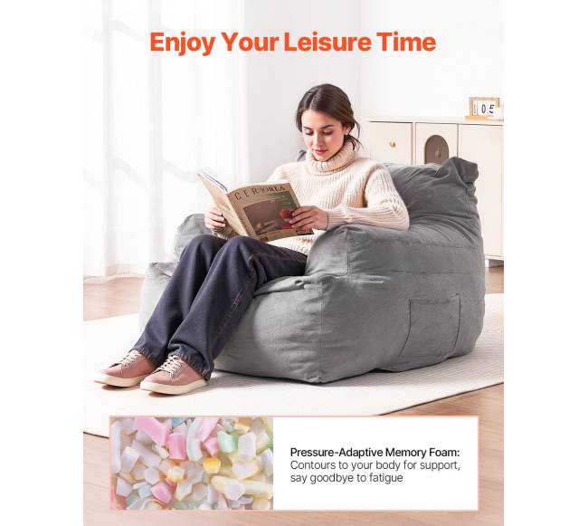 Sėdmaišis su porankiais suaugusiems, pilkas2