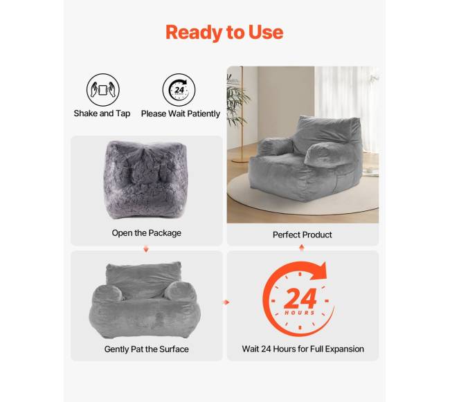 Sėdmaišis su porankiais suaugusiems, pilkas6