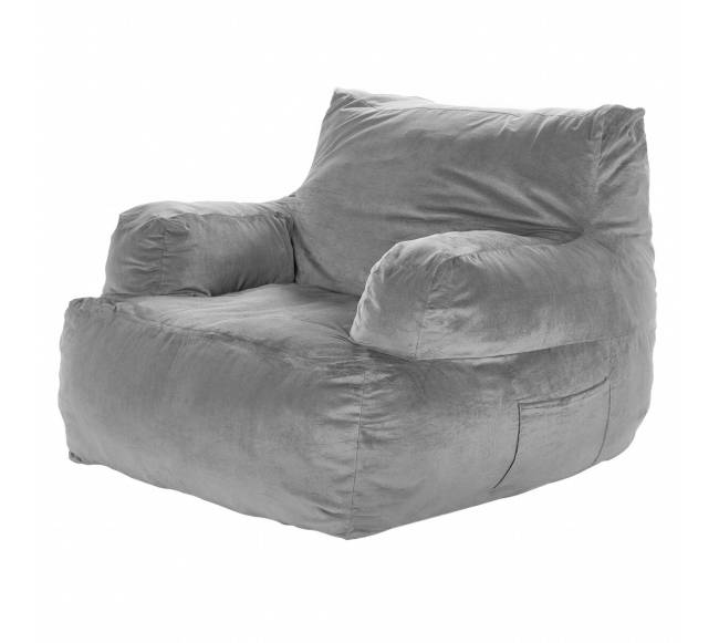 Sėdmaišis su porankiais suaugusiems, pilkas10