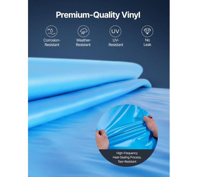 Ovalus baseino įklotas 6,1 x 3,75 m, 1,32 m aukščio4