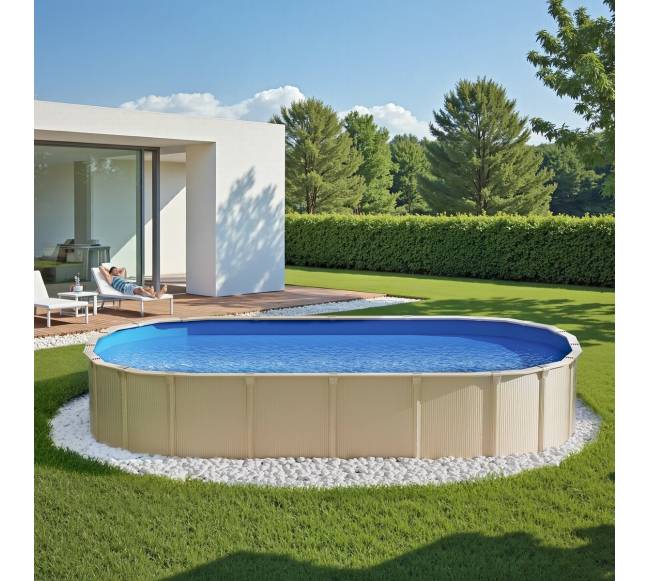 Ovalus baseino įklotas 6,1 x 3,75 m, 1,32 m aukščio7