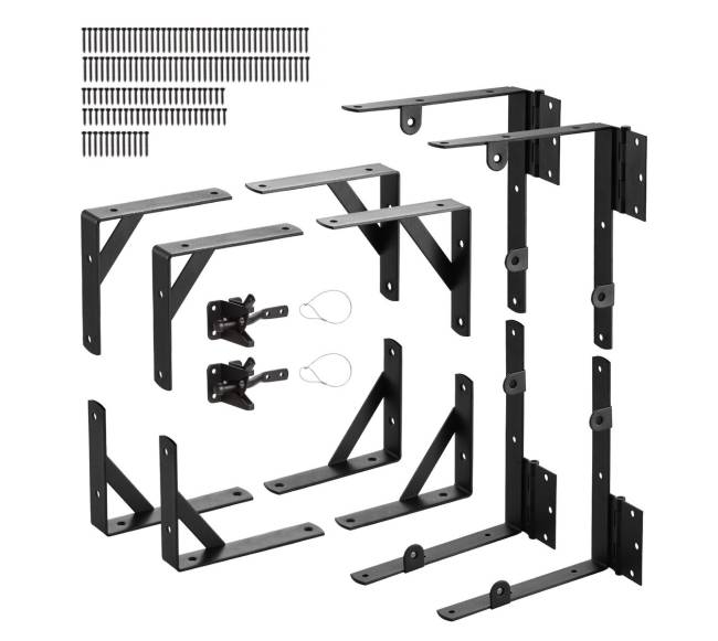Vartų kampinis laikiklis, 2 komplektai0