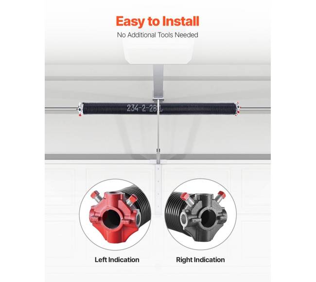 Garažo durų sukimo spyruoklės pora4