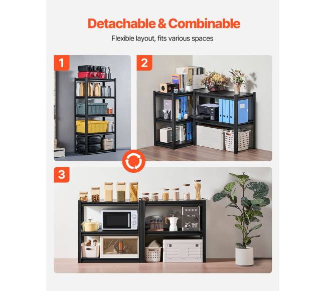 Penkių lygių sandėliavimo lentynos garažui4