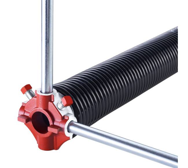 Garažo durų torsioninės spyruoklės 6.35 x 50.8 x 787 mm su prasukimo lazdomis0