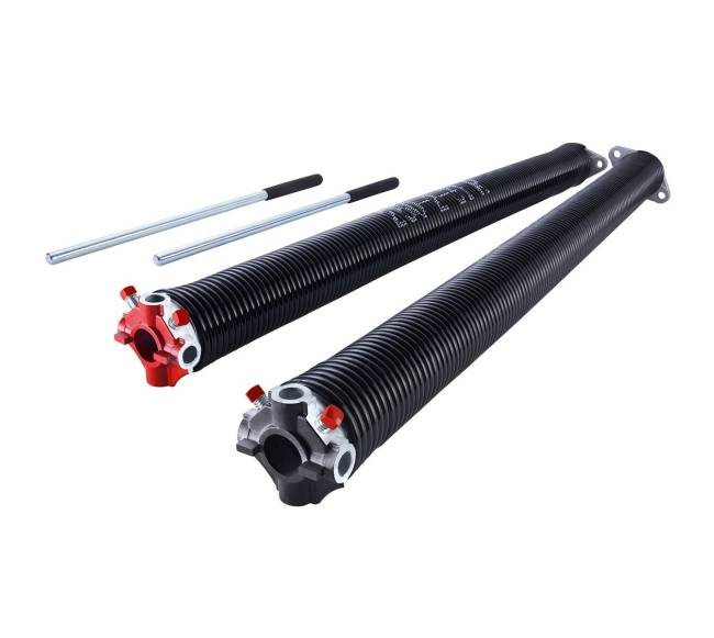Garažo durų torsioninės spyruoklės 6.35 x 50.8 x 787 mm su prasukimo lazdomis9