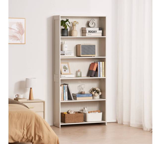 5 lentynų medinė knygų lentyna7