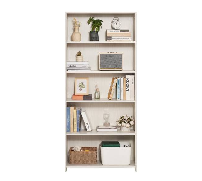 5 lentynų medinė knygų lentyna9