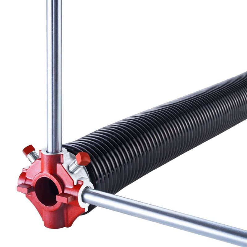 Garažo vartų sukimo spyruoklės su vyniojimo strypais0