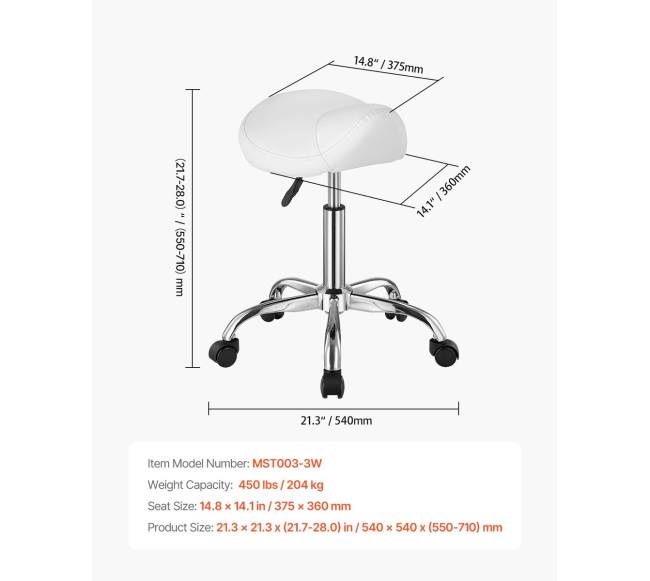 Balno formos pasukamas kėdė su ratukais balta6