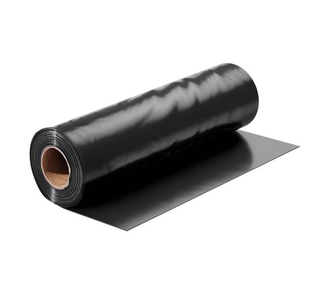 10 mil juoda polietileno plėvelė 3.05 x 30.48 m8