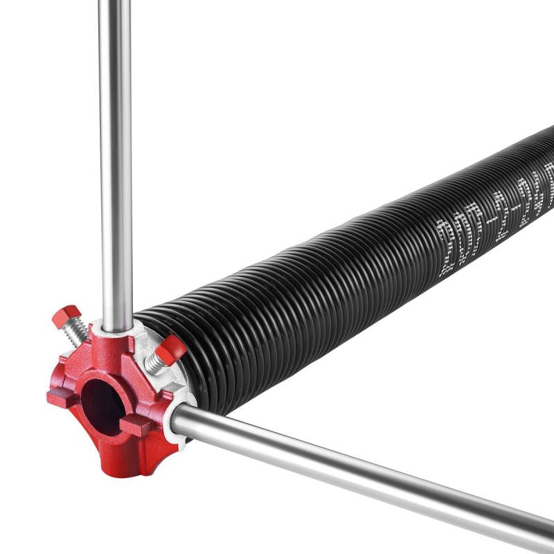 Garažo vartų sukimo spyruoklės su vijimo juostomis0