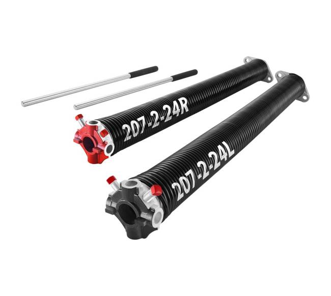 Garažo vartų sukimo spyruoklės su vijimo juostomis9