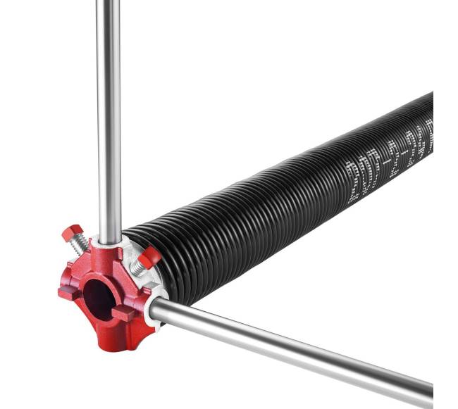 Garažo vartų sukimo spyruoklės su vijimo juostomis10