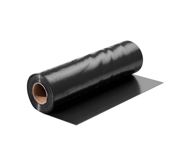 10 mil plastiko plėvelės rulonas 10 x 100 FT juoda ir balta8