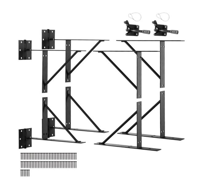 Vartų kampo laikiklio komplektas8