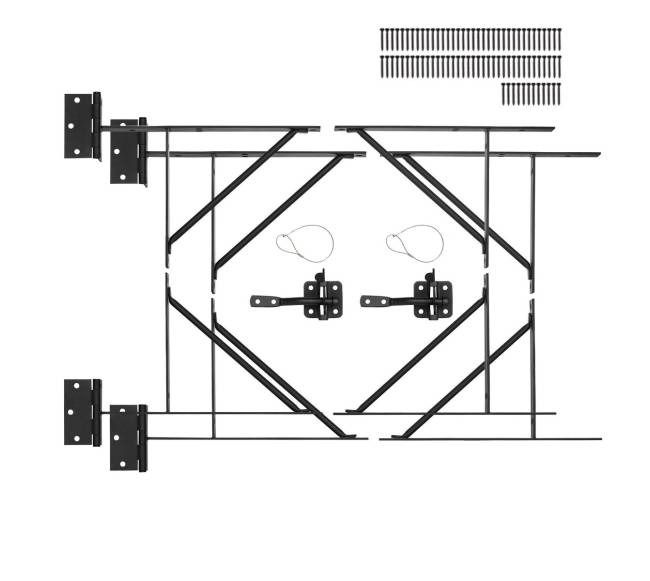 Vartų kampo laikiklio komplektas10