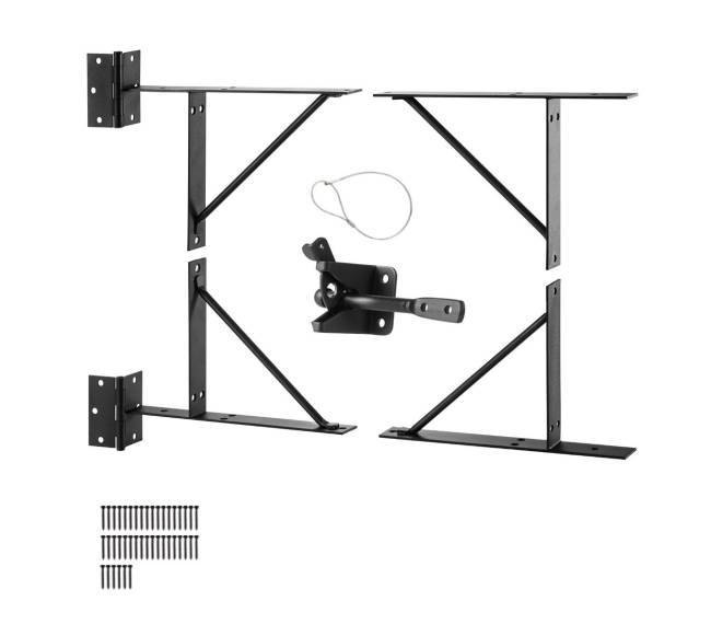 Vartų kampų tvirtinimo laikiklis komplektas0