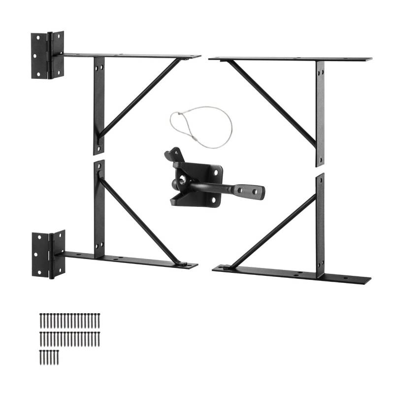 Vartų kampų tvirtinimo laikiklis komplektas0