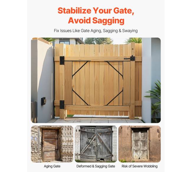 Vartų kampų tvirtinimo laikiklis komplektas1