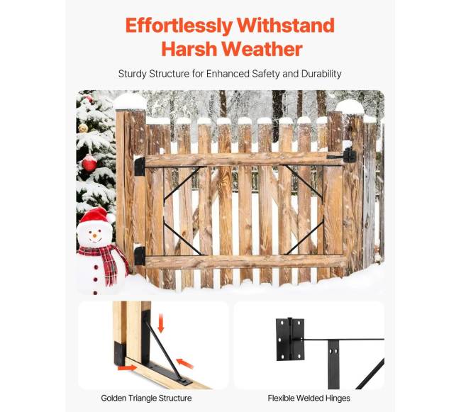 Vartų kampų tvirtinimo laikiklis komplektas2