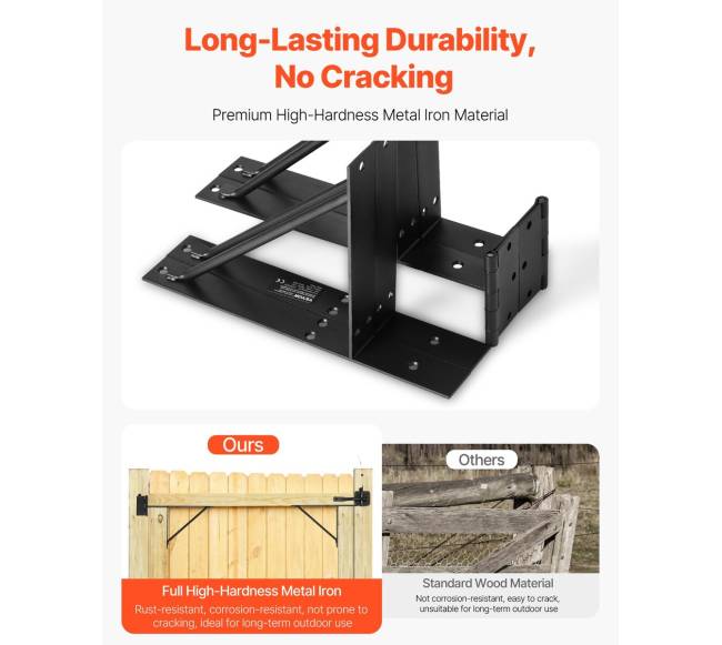 Vartų kampų tvirtinimo laikiklis komplektas3